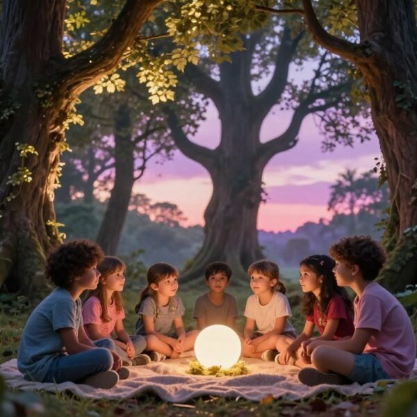 Tajemnica Światła: Rozważania dla Dzieci i Rodzin