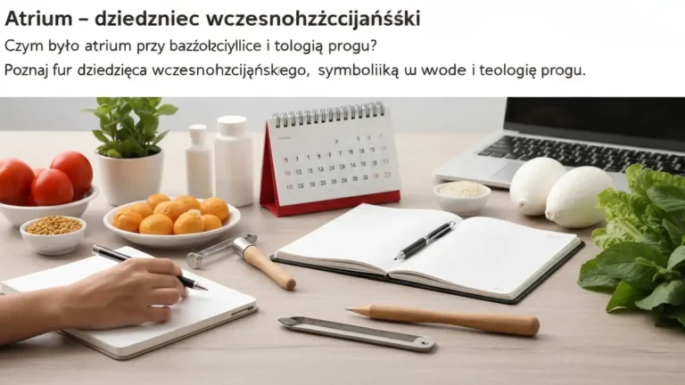 Atrium - dziedziniec wczesnochrześcijański - hero image