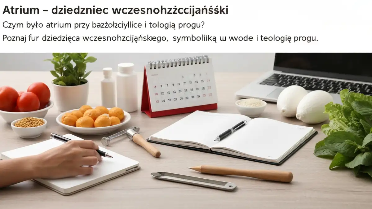Atrium - dziedziniec wczesnochrześcijański - hero image
