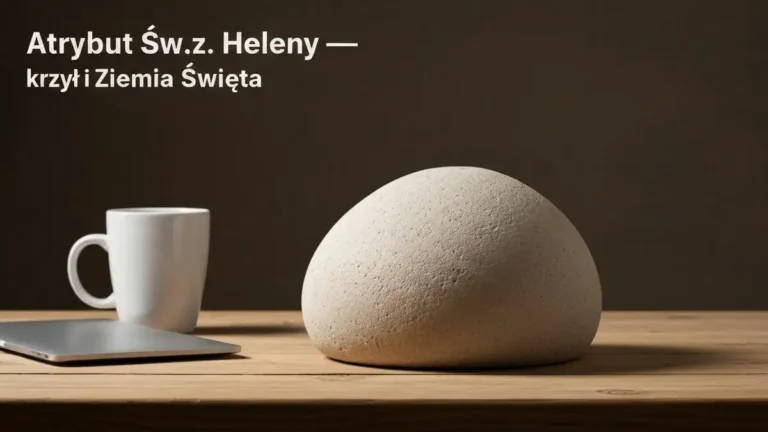 Atrybut św. Heleny - krzyż i Ziemia Święta - hero image