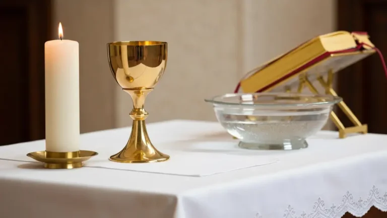 Bierzmowanie vs Eucharystia - porządek sakramentów wtajemnicz - ilustracja