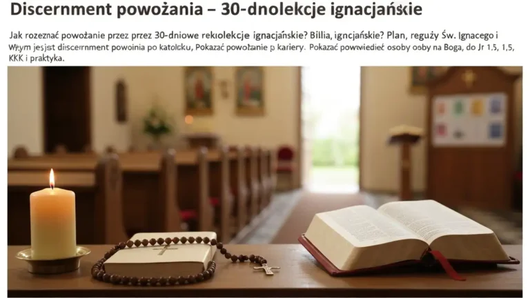Discernment powołania - 30-dniowe rekolekcje ignacjańskie - hero image