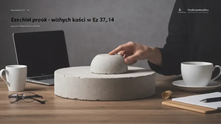 Ezechiel prorok - wizja suchych kości w Ez 37,1-14 - hero image