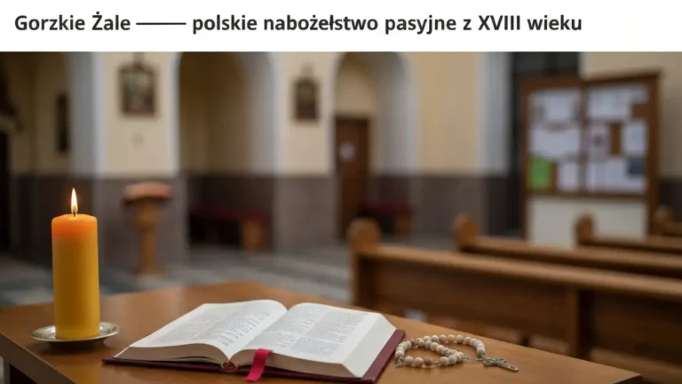 Gorzkie Żale - polskie nabożeństwo pasyjne z XVIII wieku - hero image