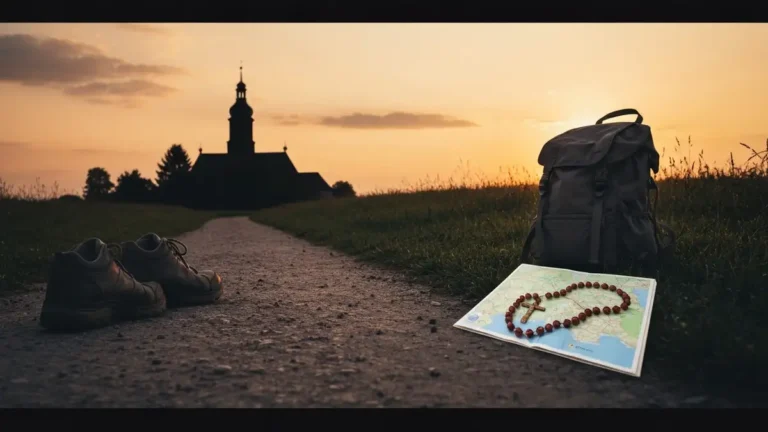Jak modlić się w sanktuarium maryjnym - 5 etapów modlitwy - ilustracja