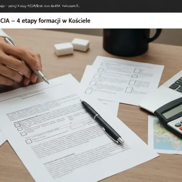 Katechumenat dorosłych RCIA – 4 etapy formacji w Kościele