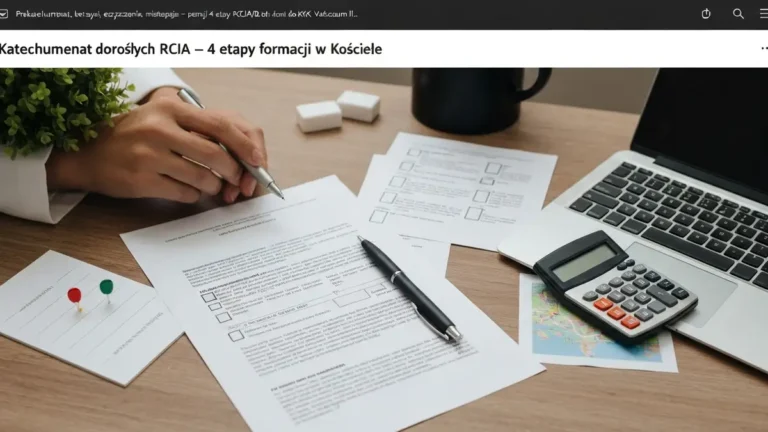 Katechumenat dorosłych RCIA - 4 etapy formacji w Kościele - hero image
