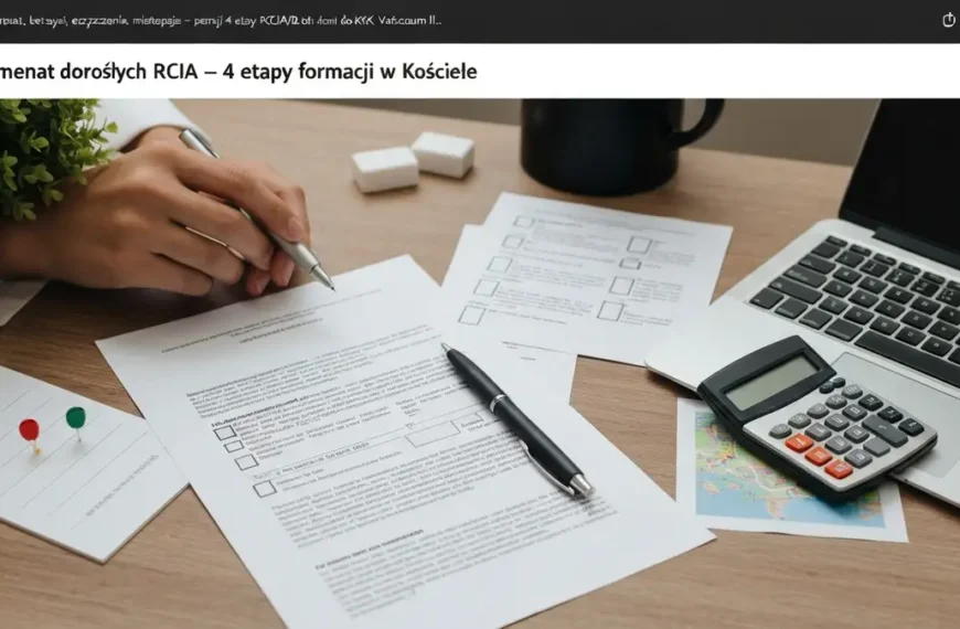 Katechumenat dorosłych RCIA - 4 etapy formacji w Kościele - hero image