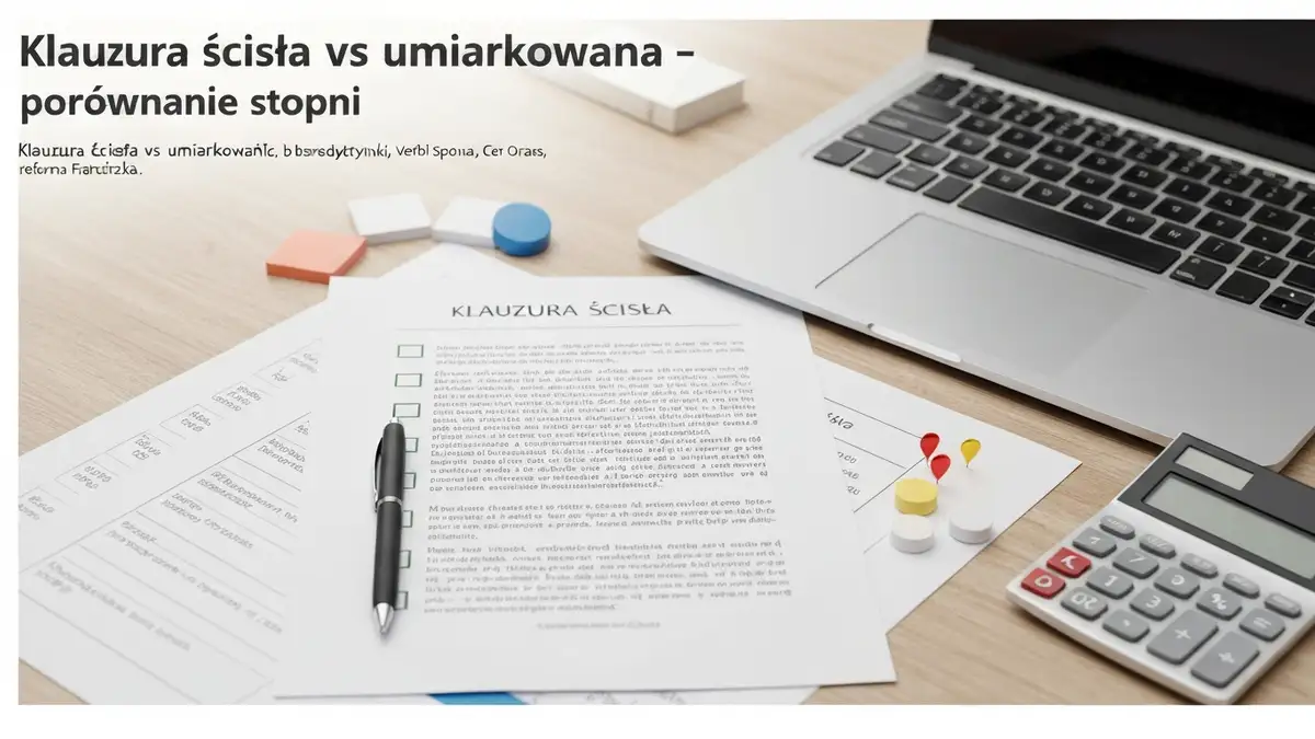Klauzura ścisła vs umiarkowana – porównanie stopni