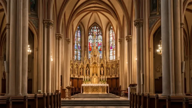 Kruchta - przedsionek kościoła i jego liturgia - ilustracja