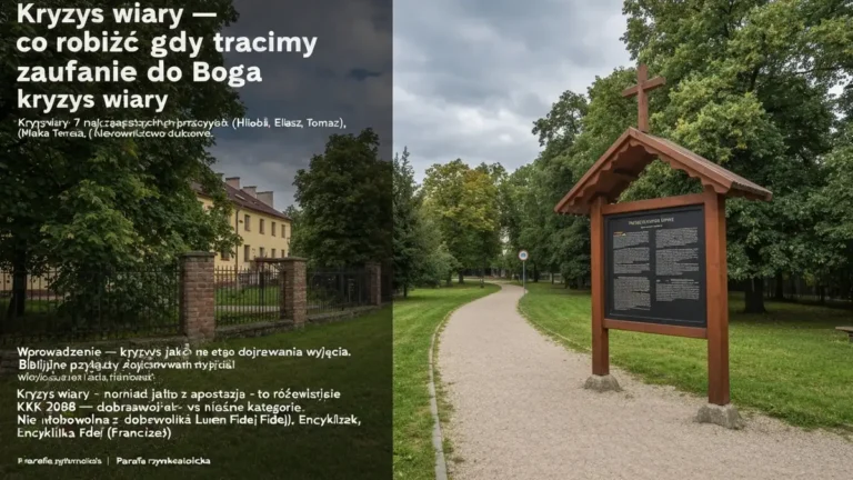 Kryzys wiary - co robić gdy tracimy zaufanie do Boga - hero image