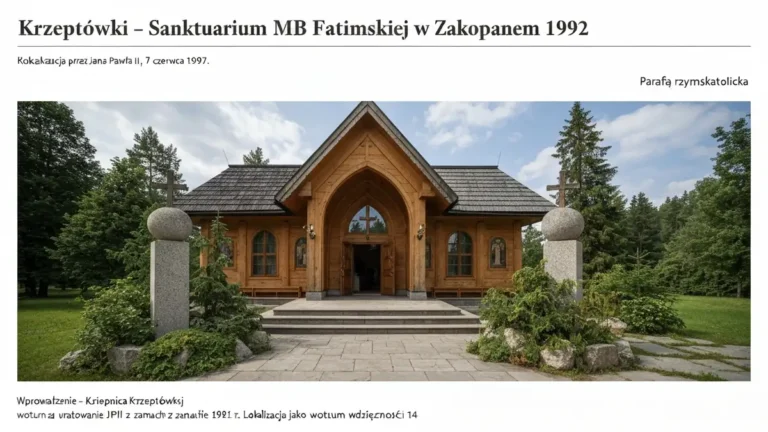 Krzeptówki - Sanktuarium MB Fatimskiej w Zakopanem 1992 - hero image
