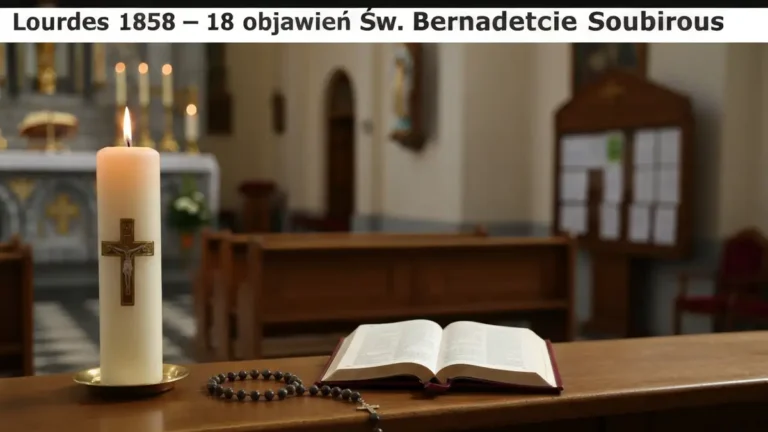 Lourdes 1858 - 18 objawień św. Bernadetcie Soubirous - hero image