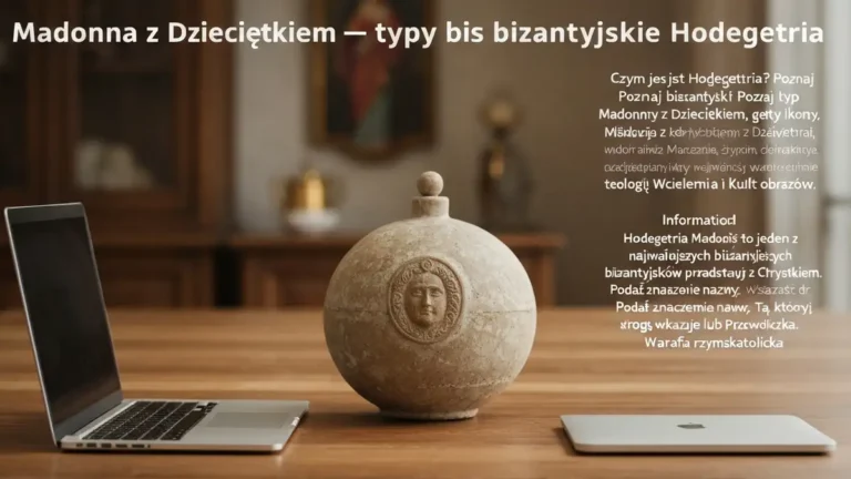 Madonna z Dzieciątkiem - typy bizantyjskie Hodegetria - hero image
