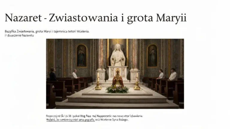 Nazaret - Bazylika Zwiastowania i grota Maryi - hero image
