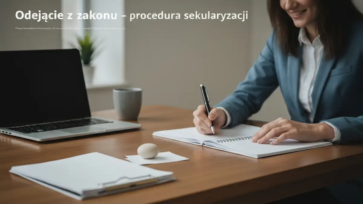 Odejście z zakonu - procedura sekularyzacji - hero image