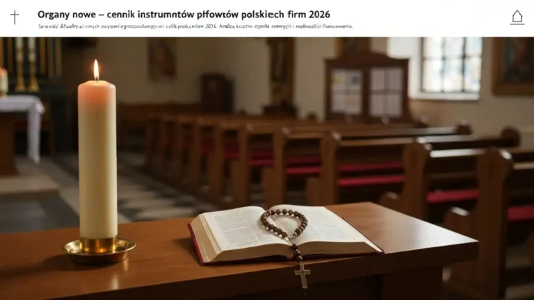 Organy nowe - cennik instrumentów polskich firm 2026 - hero image
