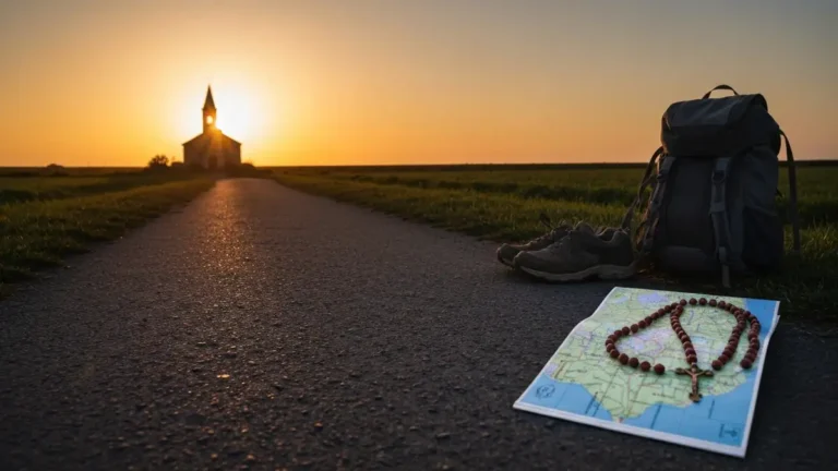 Pęcherze na Camino - jak leczyć stopy w trakcie marszu - ilustracja