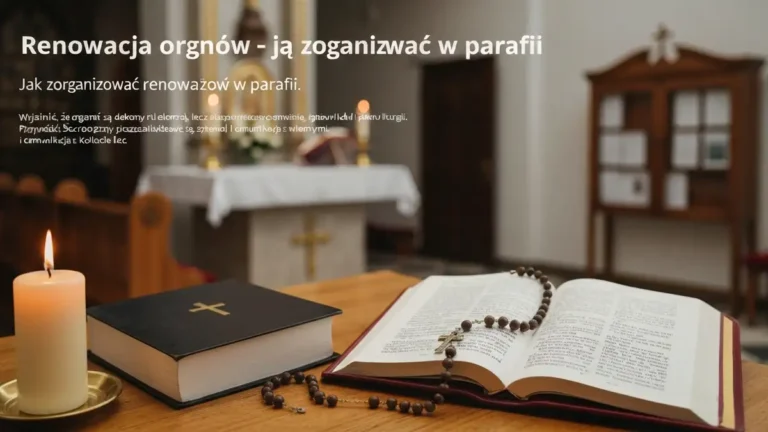 Renowacja organów - jak ją zorganizować w parafii - hero image