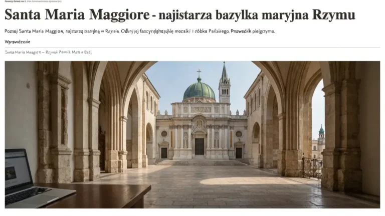 Santa Maria Maggiore - najstarsza bazylika maryjna Rzymu - hero image
