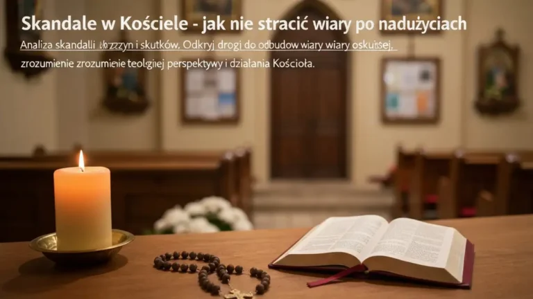 Skandale w Kościele - jak nie stracić wiary po nadużyciach - hero image