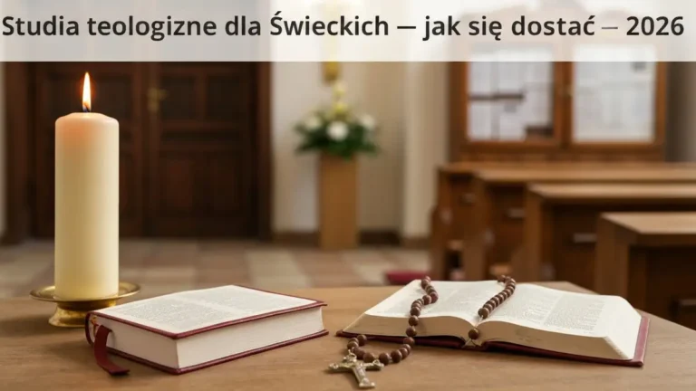 Studia teologiczne dla świeckich - jak się dostać 2026 - hero image