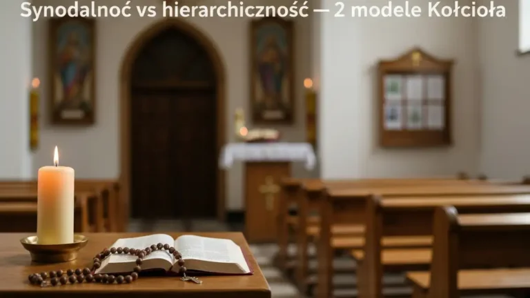 Synodalność vs hierarchiczność - 2 modele Kościoła - hero image