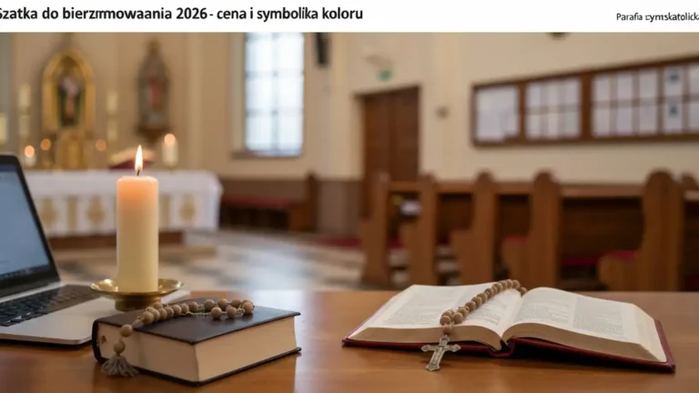 Szatka do bierzmowania 2026 - cena i symbolika koloru - hero image