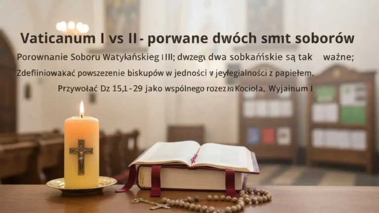 Vaticanum I vs II - porównanie dwóch soborów - hero image