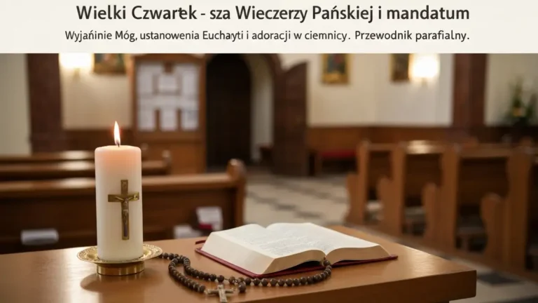 Wielki Czwartek - msza Wieczerzy Pańskiej i mandatum - hero image